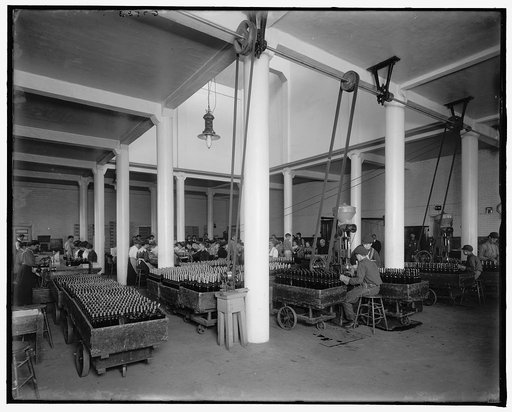 Hiram Walker & Sons, bottling works, Walkerville, Ont.