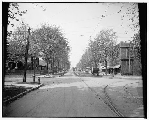 Business corner of Wyandotte and Devonshire Road, Walkerville, Ont.