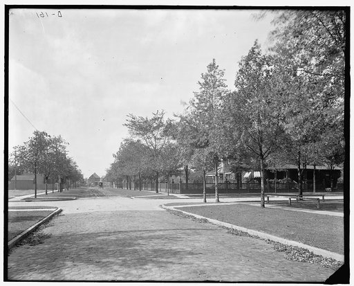 Robbin's corner, looking west, Walkerville, Ont.