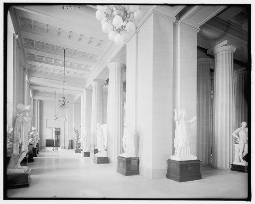 Brooklyn Institute of Arts and Sciences (Brooklyn Museum), Egyptian Gallery, Brooklyn, N.Y.