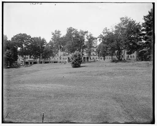 Hotel Aspinwall from east lawn, Lenox, Mass.