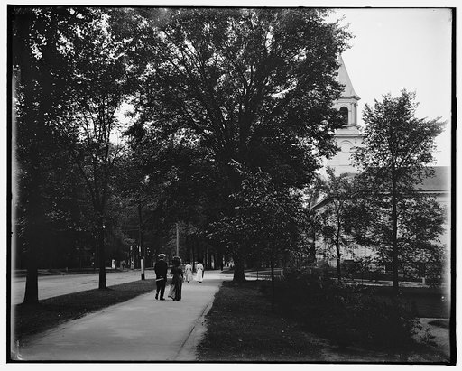 South Street from east, Pittsfield, Mass.