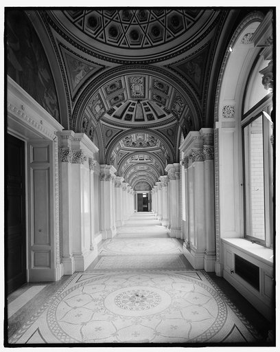 South corridor, Library of Congress, Washington, D.C.