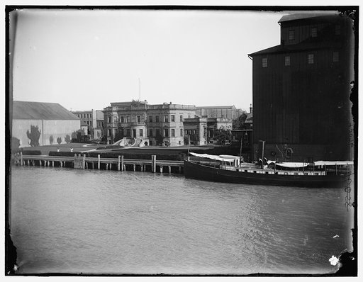 Hiram Walker & Sons, offices from river, Walkerville, Ont.