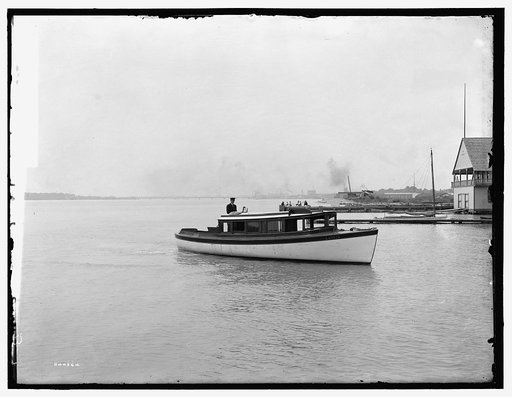 Detroit] Motor Boat Club br. (launch Laneta), [Detroit, Mich.