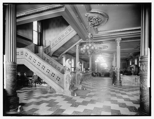 Office and foyer, Murray Hill Hotel