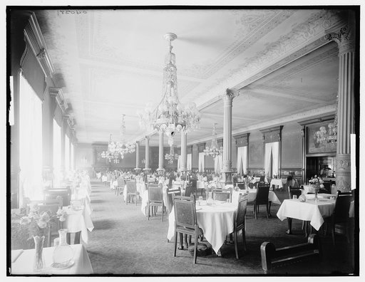 Main dining room, Murray Hill Hotel