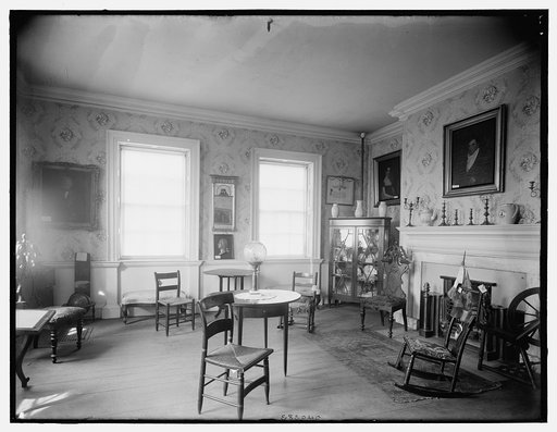 The Tea room, Washington's headquarters, Morris-Jumel Mansion