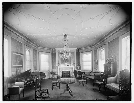 The Council chamber, Washington's headquarters, Morris-Jumel Mansion