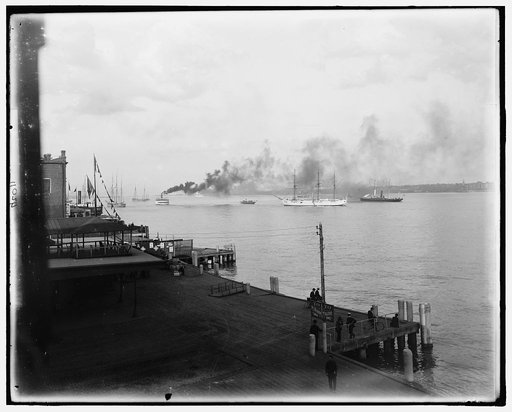 Detroit River scene