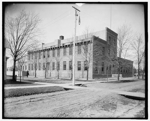 Photochrom Company Building, front view, Detroit, Mich.