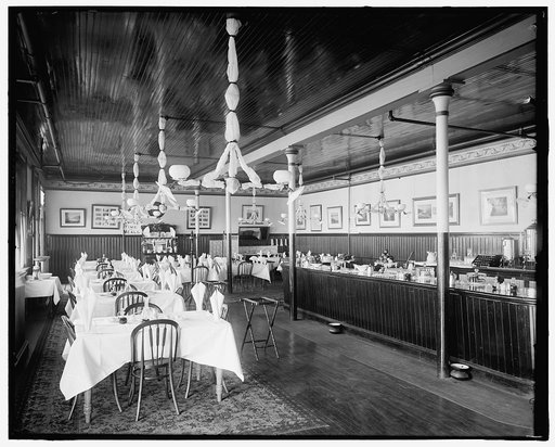New York Central Railway (Railroad) dining room