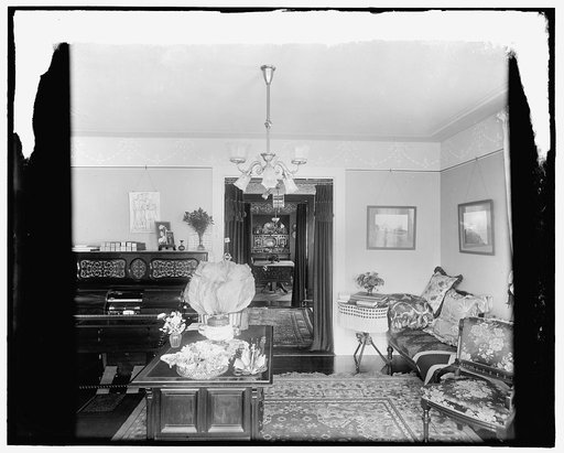 Interior, W.H. Sherman residence