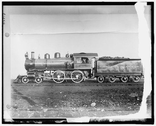 Chicago and Alton Railroad, engine
