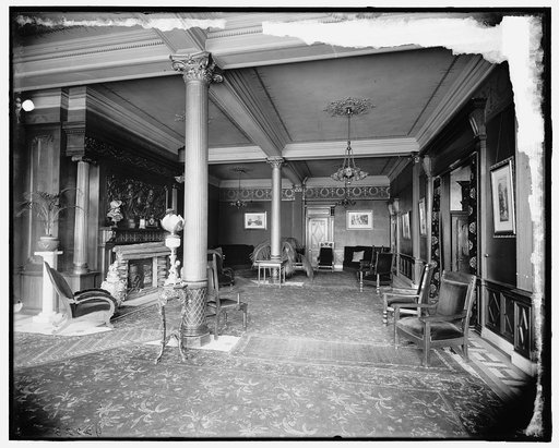 Hotel Cadillac, Red Room, Detroit, Mich.