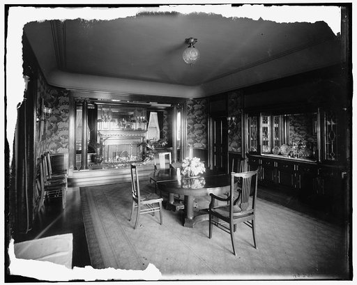 Mr. Hugh R. McCullough residence, dining room, Lake Forest, Ill.