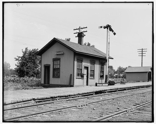 Station at Cayuga, Ill's.