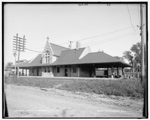 Station at Dwight, Ill.