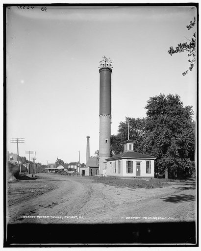 Water tower, Dwight, Ill.