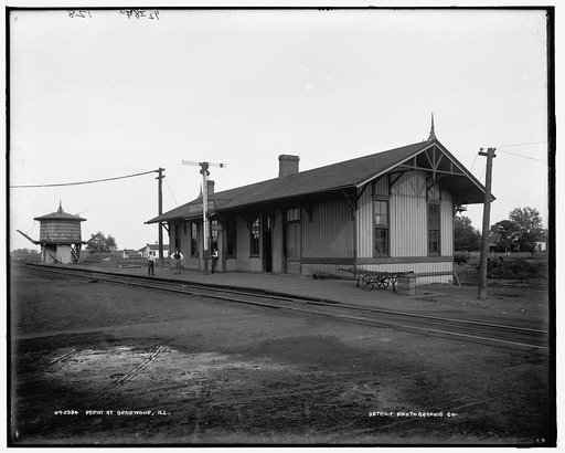 Depot at Braidwood, Ill.