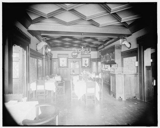 Cafe at the Russell House, Detroit, Mich.