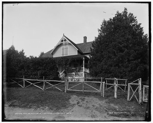 Rev. Dr. William's cottage, Mackinac Isl'd.