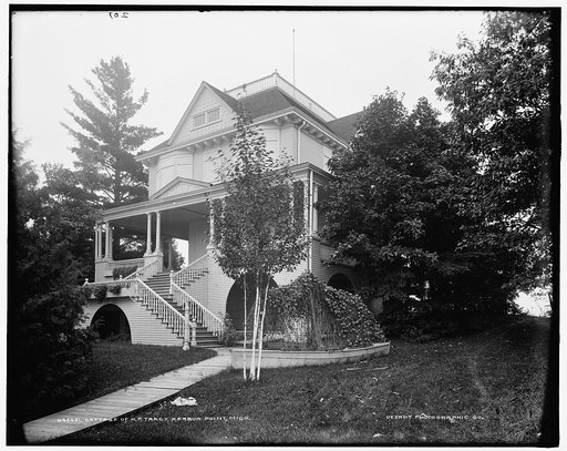Cottage of H.P. Tracy, Harbor Point, Mich.