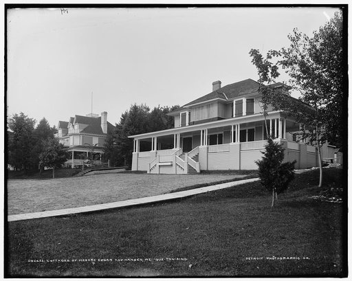 Cottages of Messrs. Edgar and Hansen, We-que-ton-sing