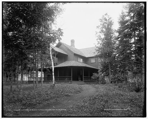 Cottage of Bishop Tuttle, We-que-ton-sing, Mich.