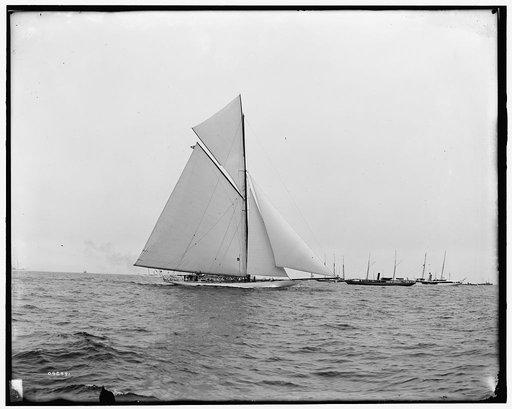 Yacht Constitution before start