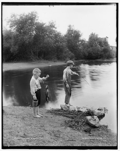Fishermen at Summit, Ill's.