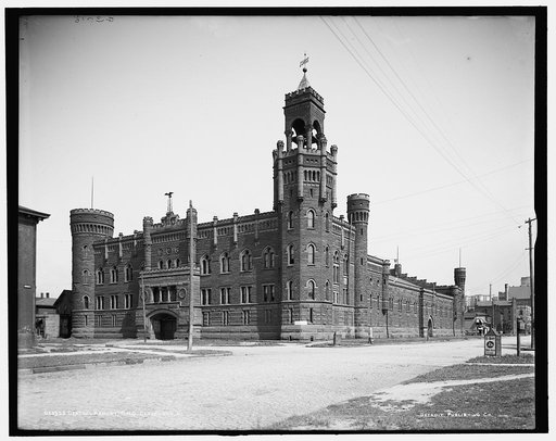 Central armory, O.N.G. [Ohio National Guard], Cleveland, Ohio