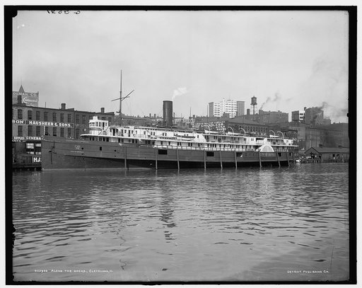 Along the docks, Cleveland, O[hio