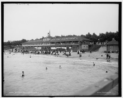 Bath House, Euclid Beach [Park], Cleveland, O[hio