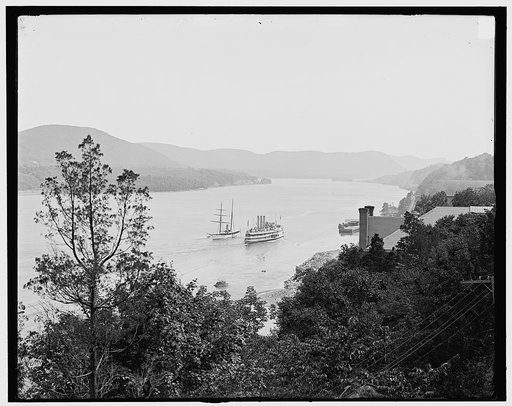 South from West Point, Hudson River, N.Y.