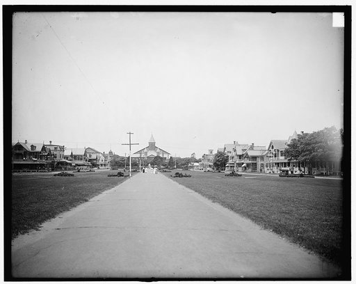 Ocean Pathway to auditorium, Ocean Grove, N.J.