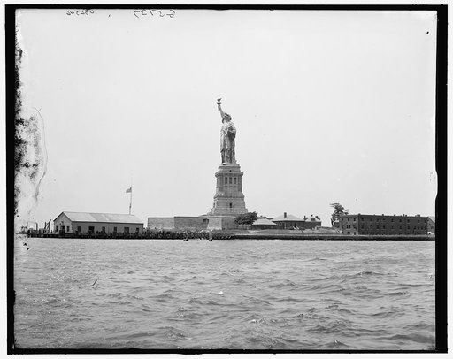 Statue of Liberty and Bedloe's Island, New York, N.Y.