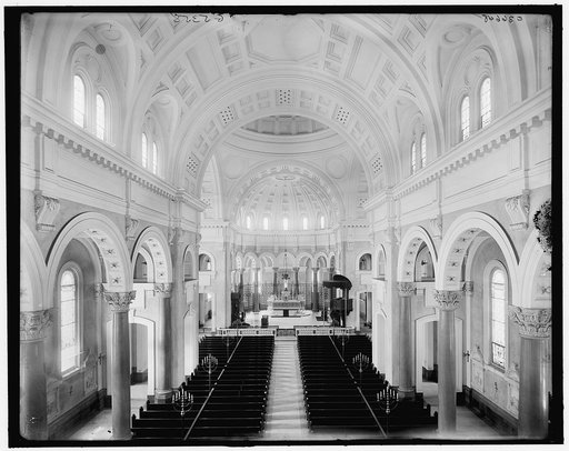 Interior, Sacred Heart Cathedral, Richmond, Va.