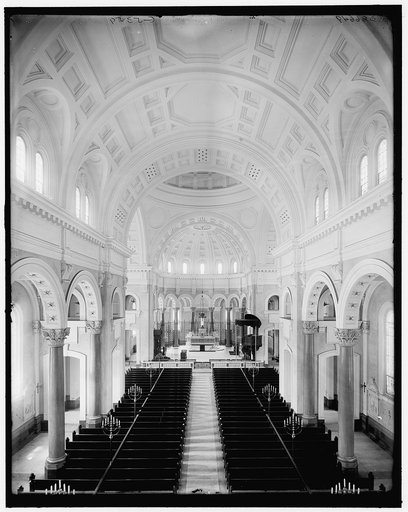 Interior, Sacred Heart Cathedral, Richmond, Va.
