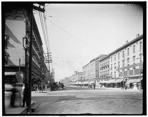 Canal Street from corner of Monroe, Grand Rapids, Mich.