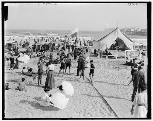 Bathing at Atlantic City, N.J.