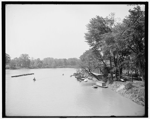 Up the river, Genesee Valley Park, Rochester, N.Y.