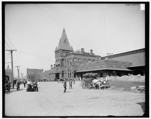New York Central Railroad station, Rochester, N.Y.