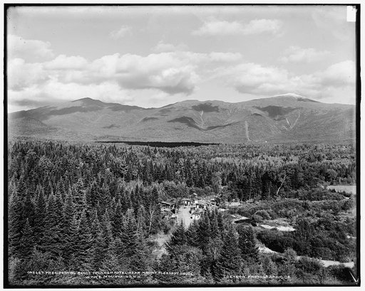 Presidential Range from new hotel [Mount Washington Hotel] near Mount Pleasant House, White Mountains, N.H.