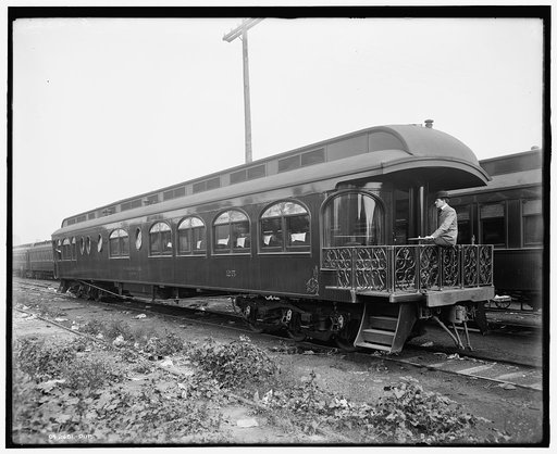 Pere Marquette Railroad parlor car no. 25