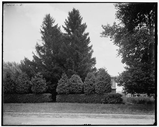 The Firs west entrance, New Baltimore, Mich.