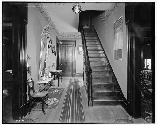 The Firs, lower hall, New Baltimore, Mich.