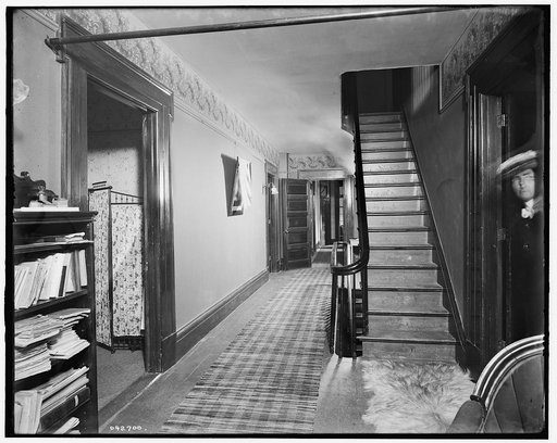 The Firs, upper hall, New Baltimore, Mich.