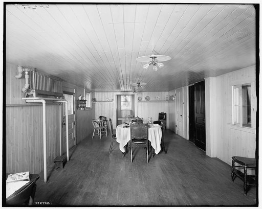 The Firs, dining room, New Baltimore, Mich.
