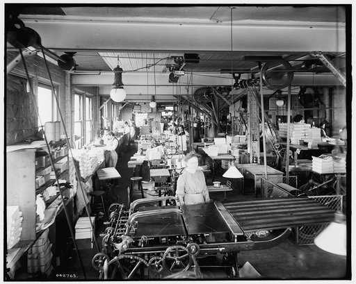 Printing room or bindery, Richmond & Backus Co., Detroit, Mich.